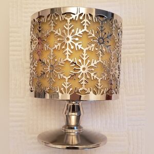 Bath and Works Candle Holder White Candle Barn